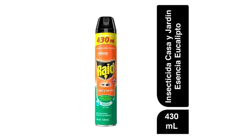 Raid casa y jardin 430 ml