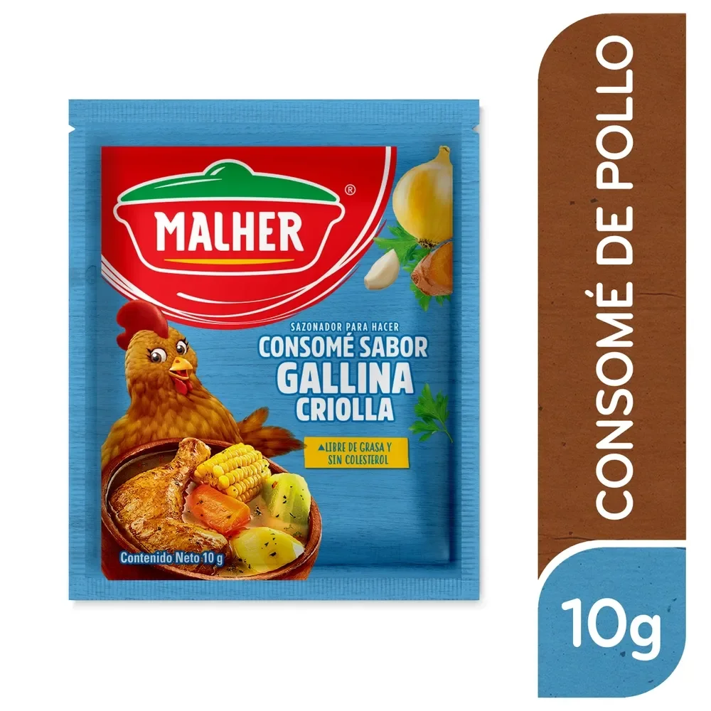 Consome gallina criolla