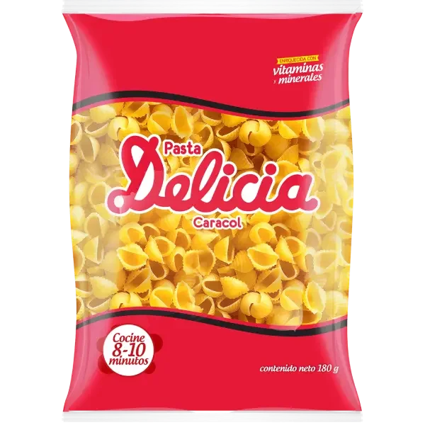 Fideo delicia caracol