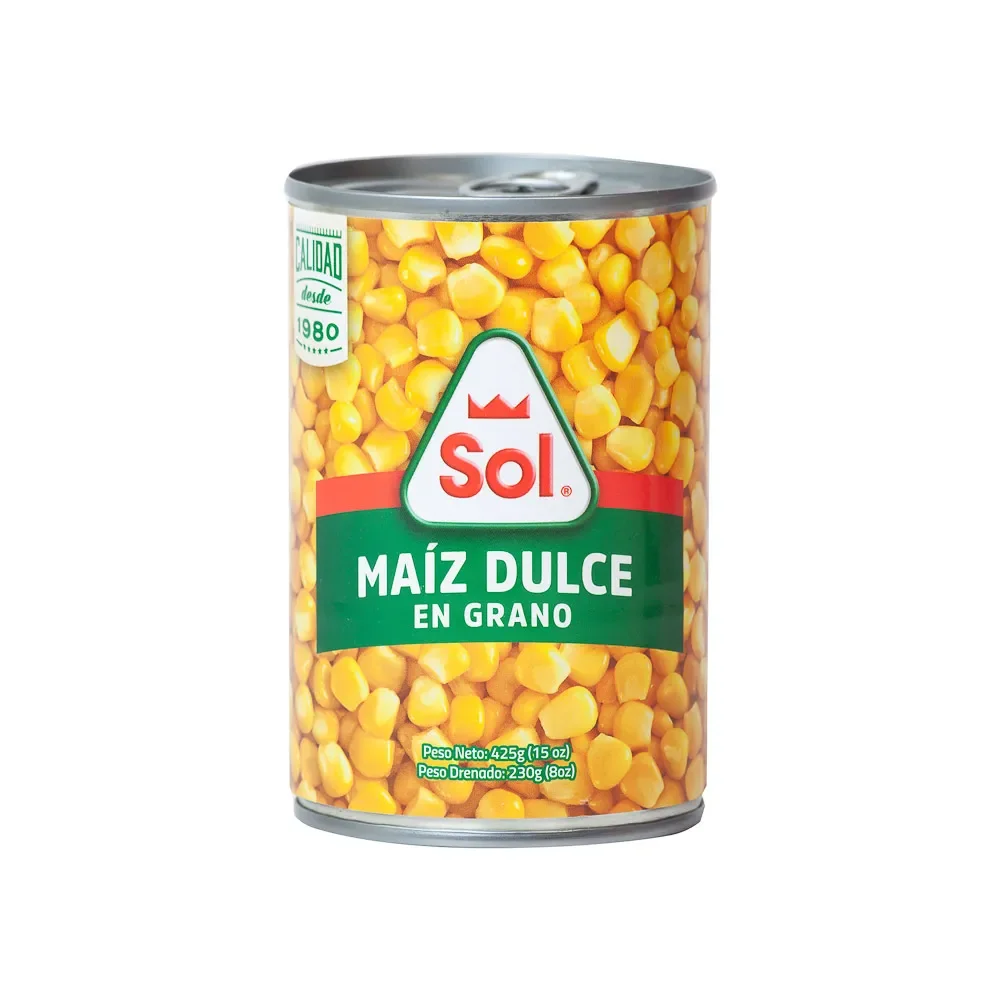 SOL Maíz dulce en grano