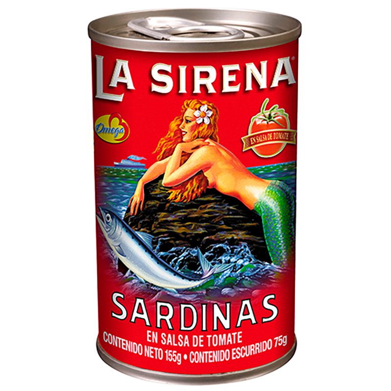 Sardina salsa de tomate 155g