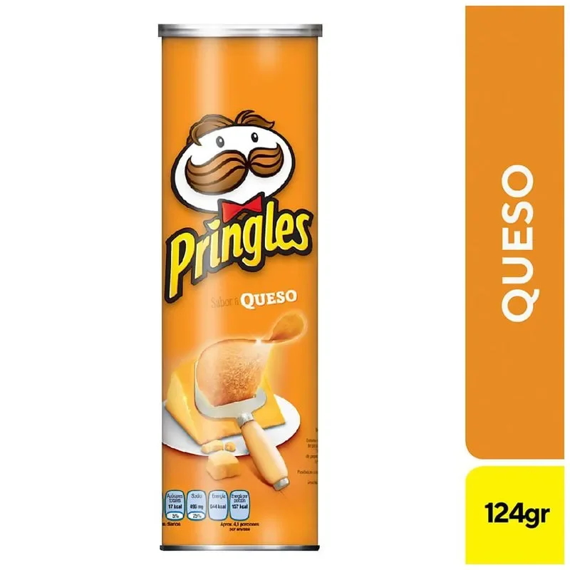 Pringles queso 124g.