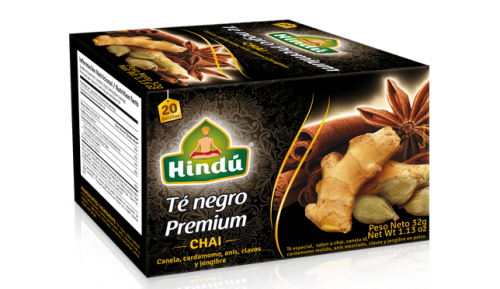 CAJITA de Té Negro