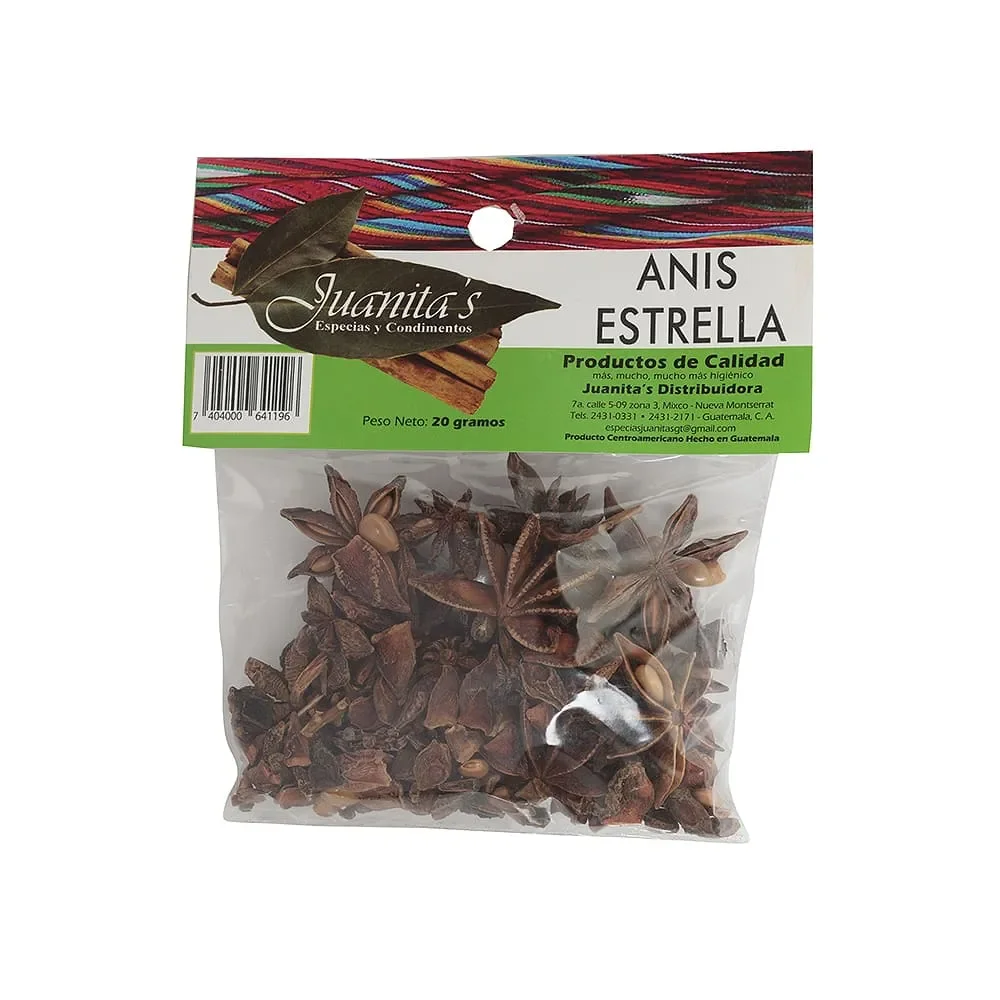 Aniz estrella por libra