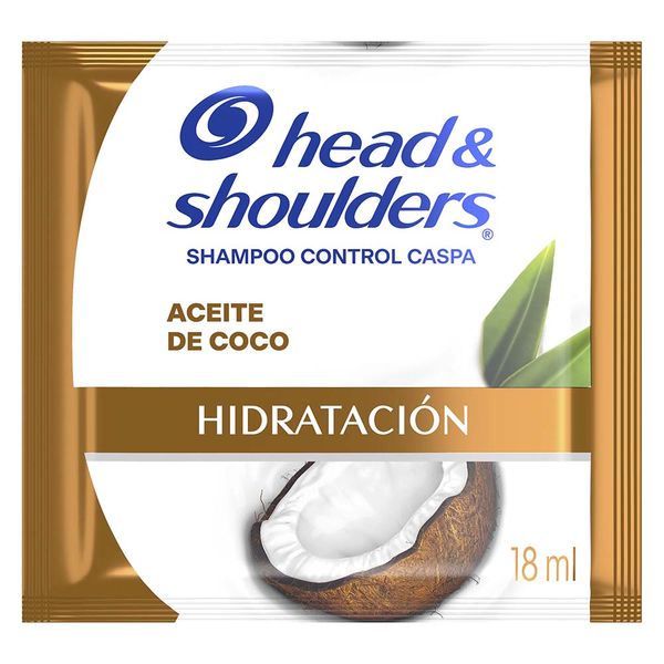 head&shoulders aceite de coco sobrecitos