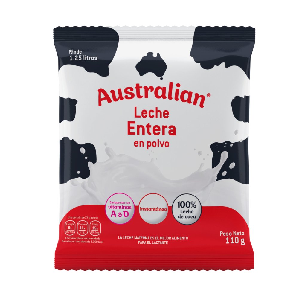 Leche Australian 110g.