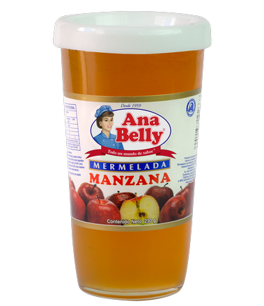 Mermelada manzana 290g. Ana Belly