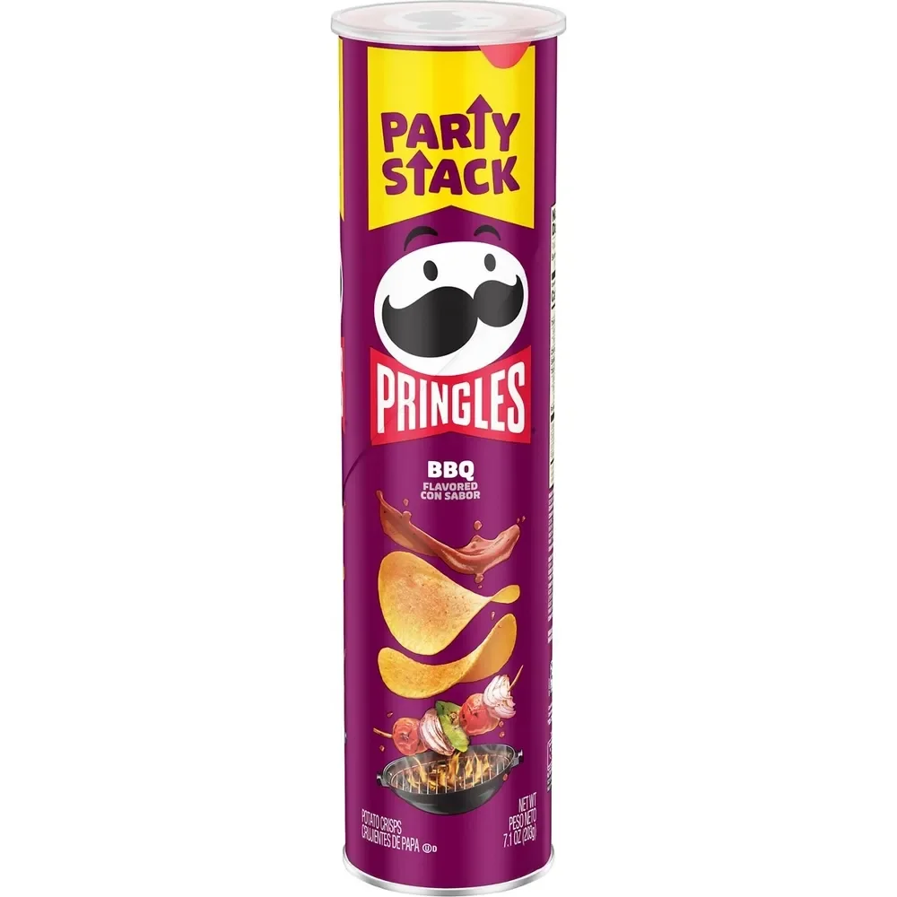 Pringles BBQ flavored con sabor 203g.