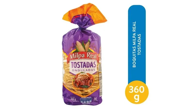Tostada Milpa Real