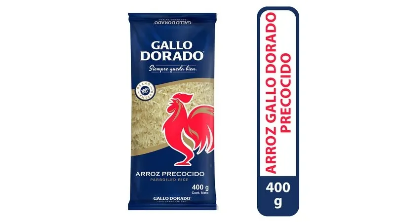 Arroz gallo dorado 400g