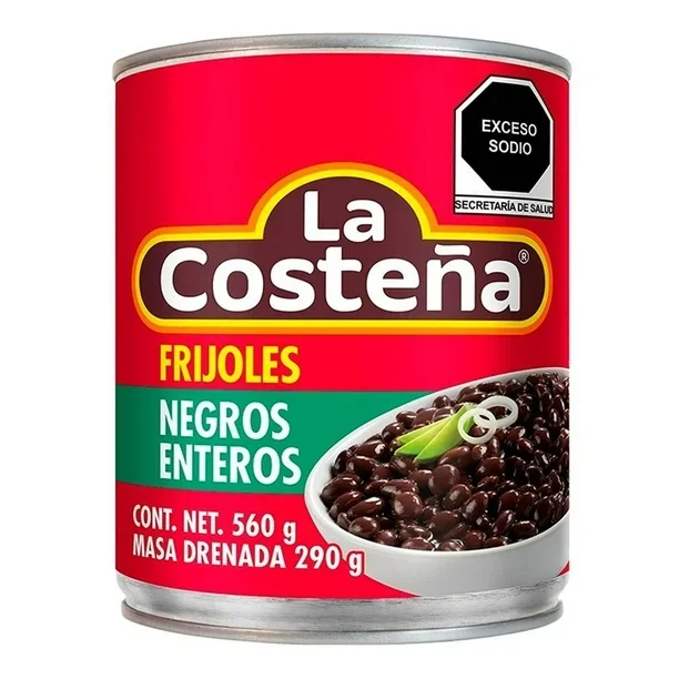 LA COSTEÑA Frijoles negros 290g