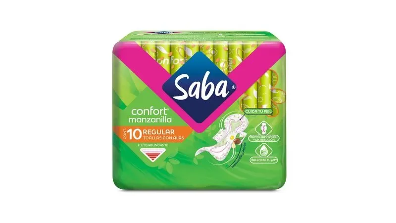 Saba manzanilla confort 10 u.