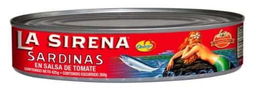 Sardina salsa de tomate 255g.
