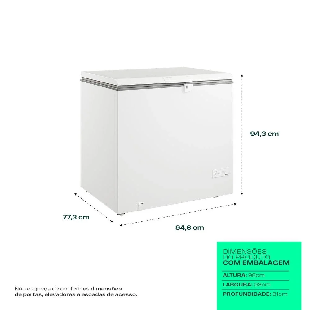 Freezer consul 307 litros