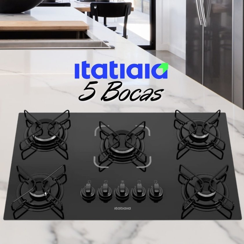 Cooktop Itatiaia 5 bocas
