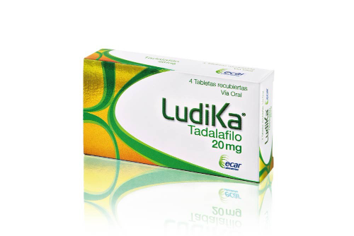 LUDIKA 20 MG TADALAFILO X4 TB (EPS)