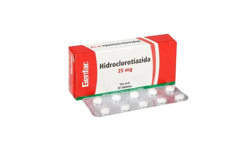 HIDROCLOROTIAZIDA 25MG X 30 TAB (EPS GENFAR) RAM72A18