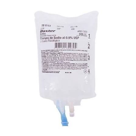 CLORURO SODIO 500 ML BAXTER C25P33D5