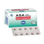 ASA 100MG X 10 TAB (MK) ACETILSALICILICO  C24MY6--