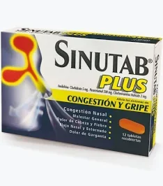 SINUTAB PLUS X 12 TAB C167C159