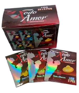 TODO AMOR (PRESERVATIVO) X 3 PACK