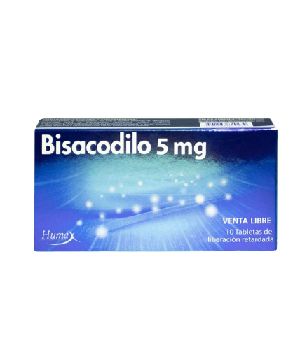 BISACODILO 5MG X 10 TAB HUMAX  C8