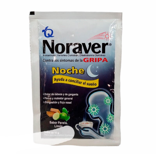 NORAVER GRIPA NOCHE X 1 SOBRE C22P265