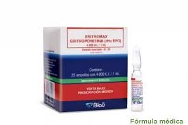 ERITROPOYETINA 4.000 U.I  X 1 AMPOLLA