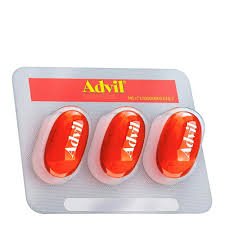 ADVIL IBUPROFENO 400 MG X 3 CAP LIQ