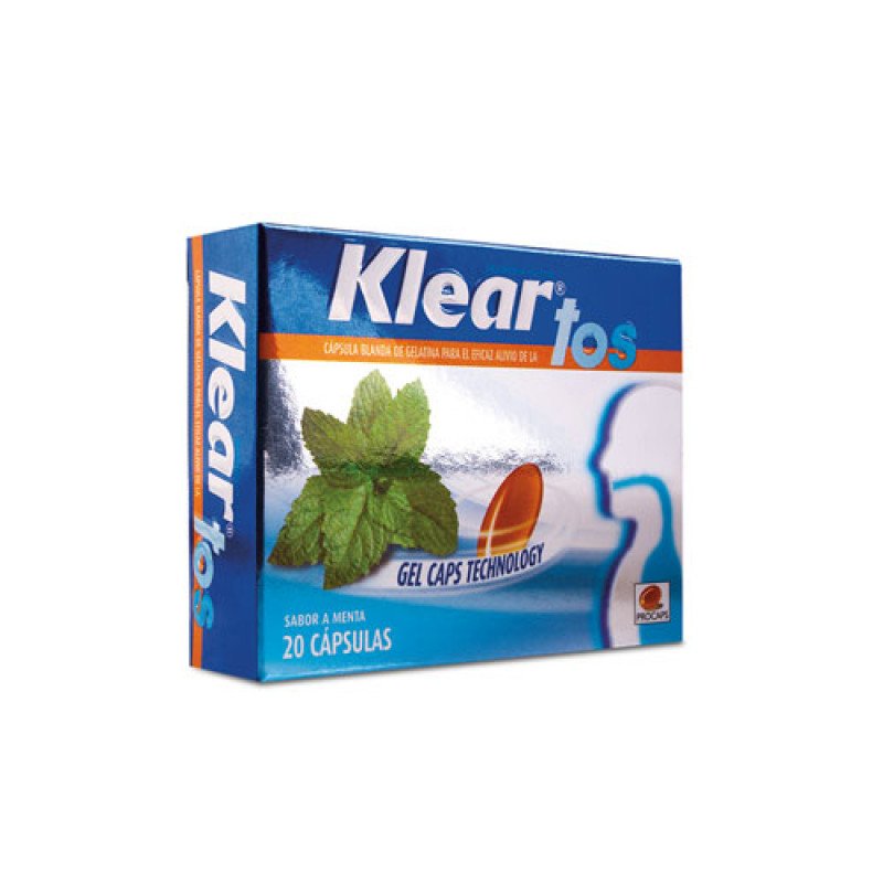 KLEAR TOS 8MG X20 CAP 183CSU127MY13