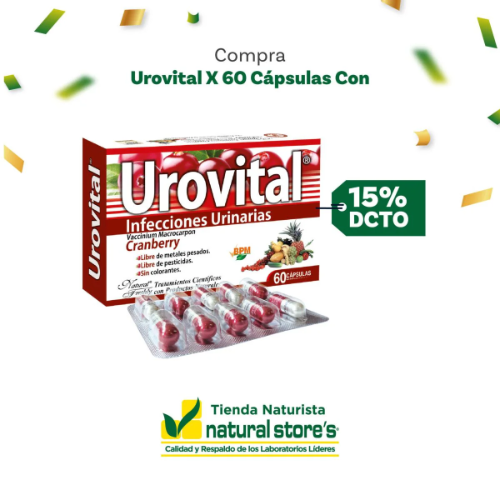 UROVITAL x 10 CAP NATURAL FRESH C49F46P63