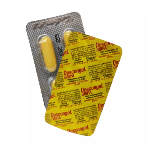 DESCONGEL GRIPA X 4 CAP C43C39P46