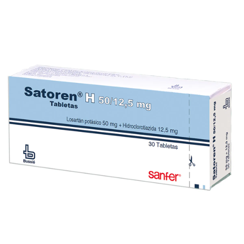 SATOREN H LOSAR*HIDRO 50/12.5MG X 30 TAB (BUSSIE) MY2R19P45