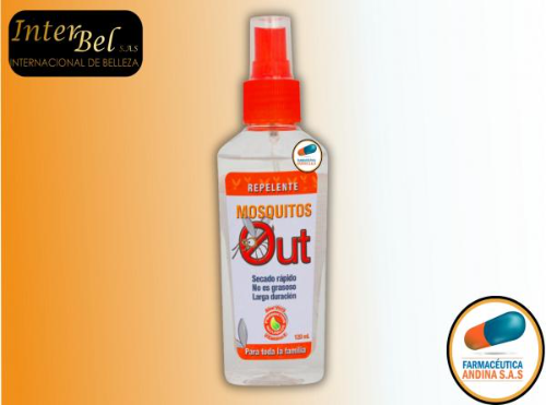 REPELENTE OUT 120 ML SPRAY MOSQUITO C57MAY4--