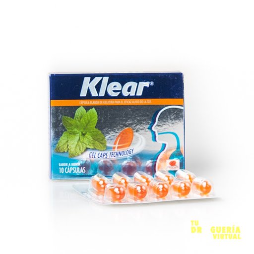 KLEAR TOS 8MG X 10CAP 183CD11E4