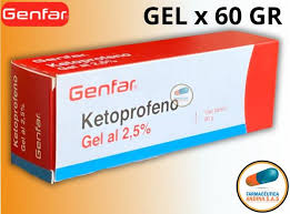KETOPROFENO GEL 2,5% X 60GR (EPS GENFAR) RA7