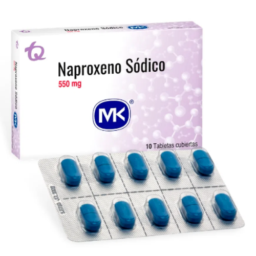 NAPROXENO 550MG X10 TAB (EPS MK)  RA65A16 MY9