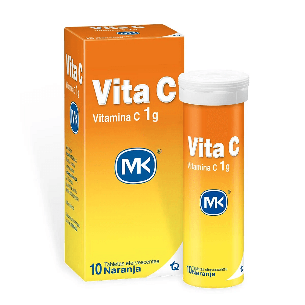 VITAMINA C 1GR (MK) X10 EFERVECENTE AHOR10D15 FALT(3)L1