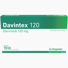 ETORICOXIB (DAVINTEX) 120MG  X 10 TAB  R10P145