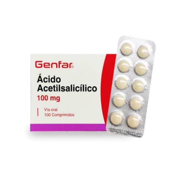 ACIDO ACETILSALICILICO X 30 TAB (EPSGENFAR ) JA312RA288MY