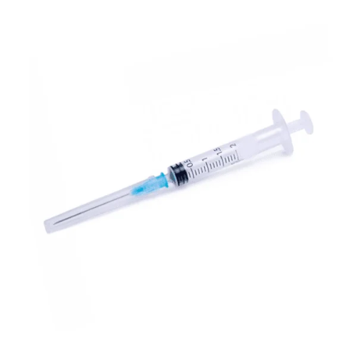 JERINGA 2ML TAPA AZUL C155P35
