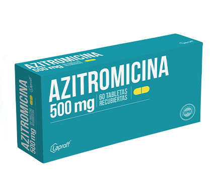 AZITROMICINA X 60 TAB (LAPROFF) UNI439