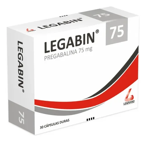 PREGABALINA 75MG (LEGABIN EPS) X 30 TAB R57JL