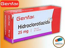HIDROCLOROTIAZIDA 25MG X 300 TAB (EPS GENFAR) RM72MAY77