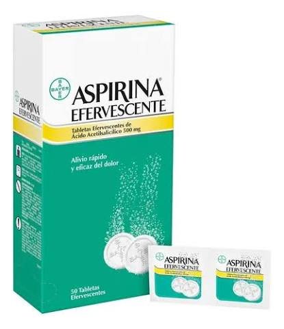 ASPIRINA EFERVECENTE X 50 TAB C393P439D49