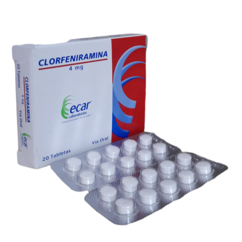 CLORFENIRAMINA 4MG X 10 TAB (EPS ECAR)
