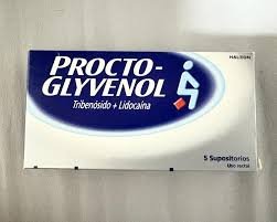 PROCTOGLYVENOL X5 SUPOSITORIO RON40MAY3--