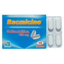 SULTAMICILINA 750MG X10 TAB (BACMICINE)BIOQ RA30JL
