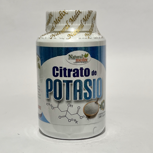 CITRATO DE POTASIO X 100 CAP (NATURAL MEDIX) K17JL