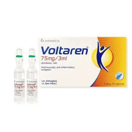 VOLTAREN AMP (DICLOFENACO)75MG SOL INY X 1 RA84P13